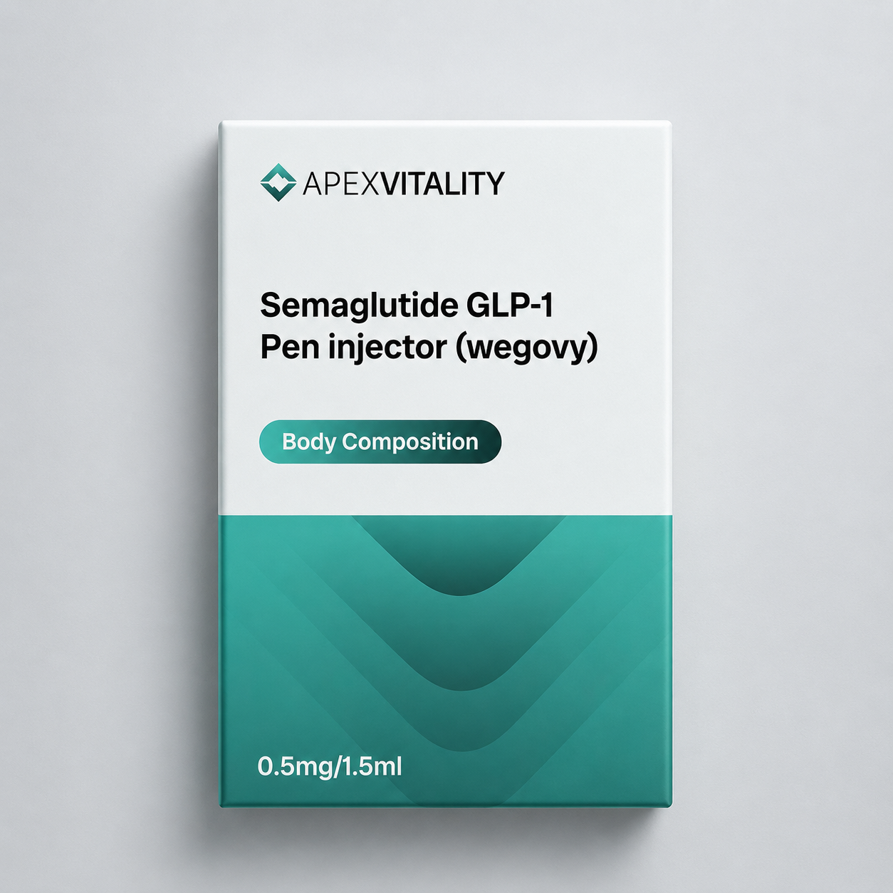 Semaglutide GLP-1 Pen injector (wegovy) - 0.5mg/1.5ml