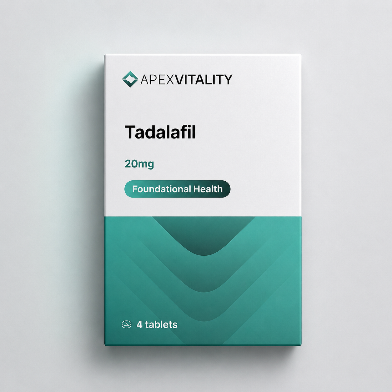 Tadalafil- 4 tablets - 20mg
