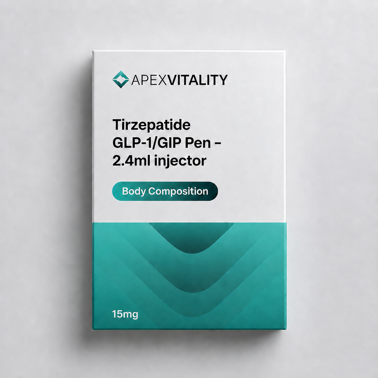 Tirzepatide GLP-1/GIP Pen – 2.4ml injector - 15mg