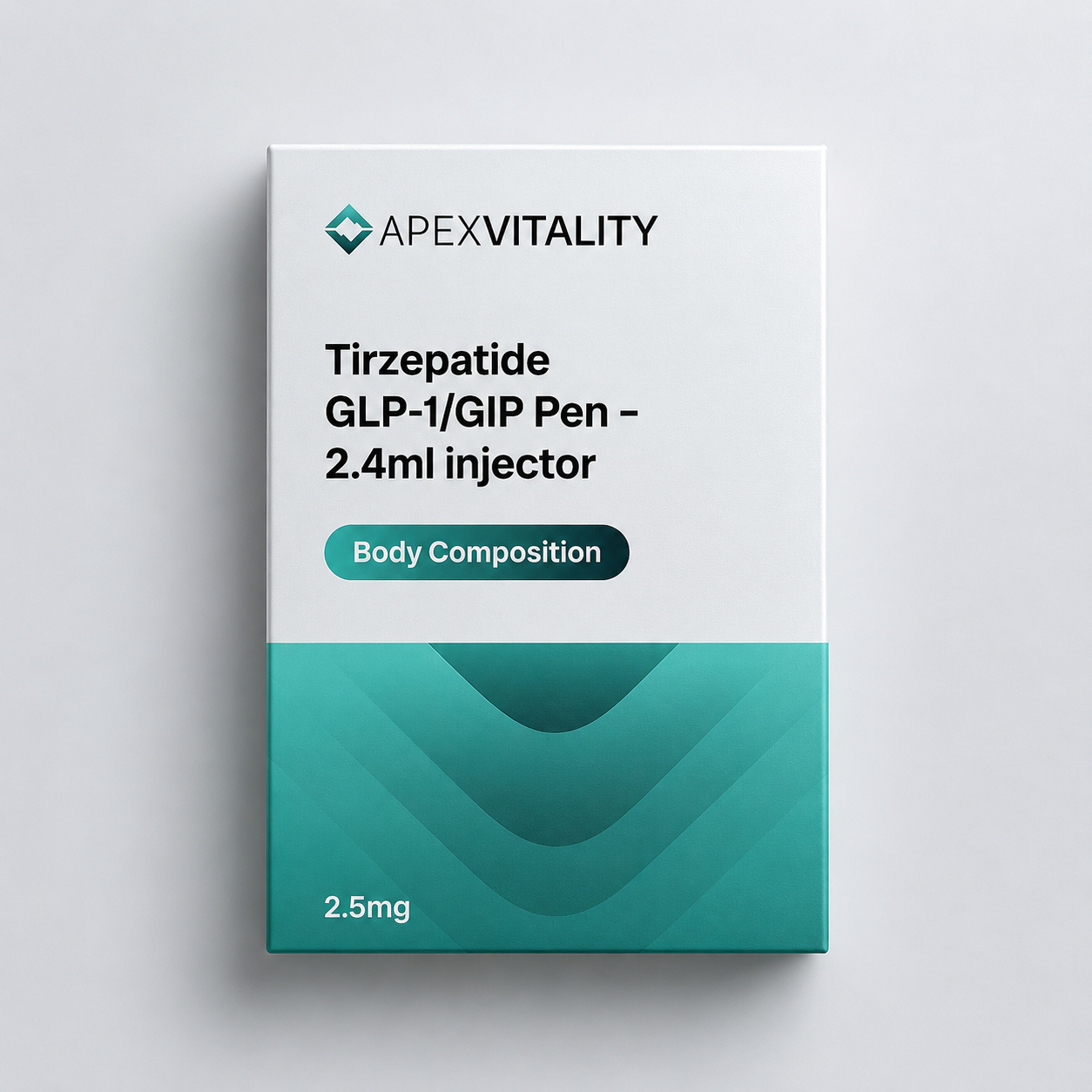 Tirzepatide GLP-1/GIP Pen – 2.4ml injector - 2.5mg